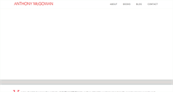 Desktop Screenshot of anthonymcgowan.com